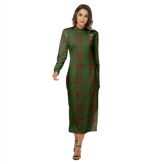 Maxwell Hunting Tartan Crest Women's Hip Dress