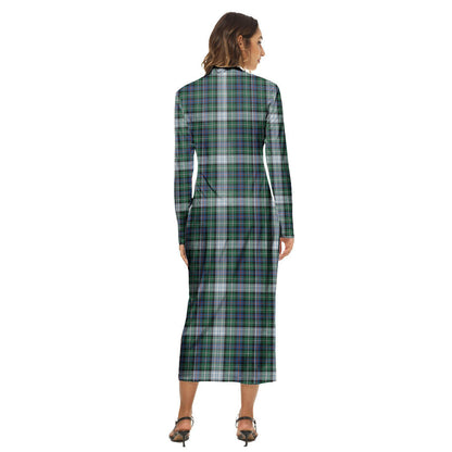 MacKenzie Dress Ancient Tartan Plaid Women's Hip Dress