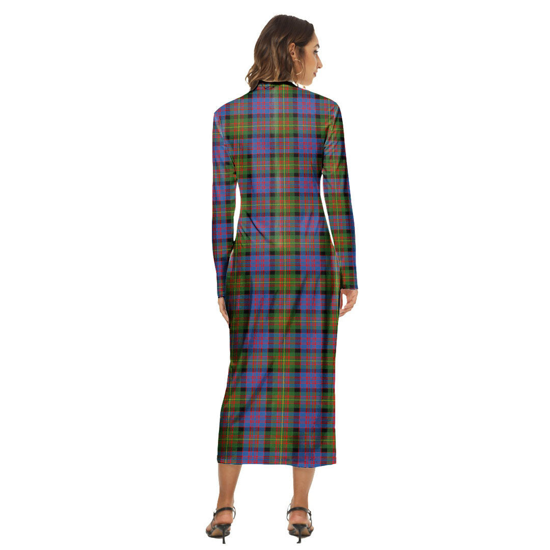 Carnegie Ancient Tartan Plaid Women's Hip Dress