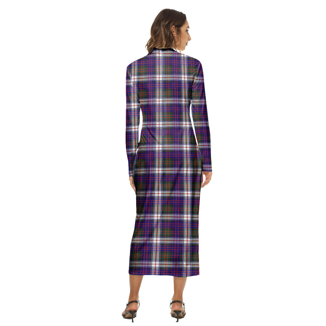 MacDonald Dress Modern Tartan Plaid Women's Hip Dress