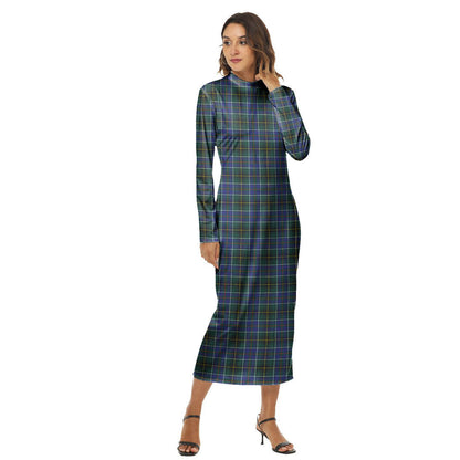 MacInnes Modern Tartan Plaid Women's Hip Dress