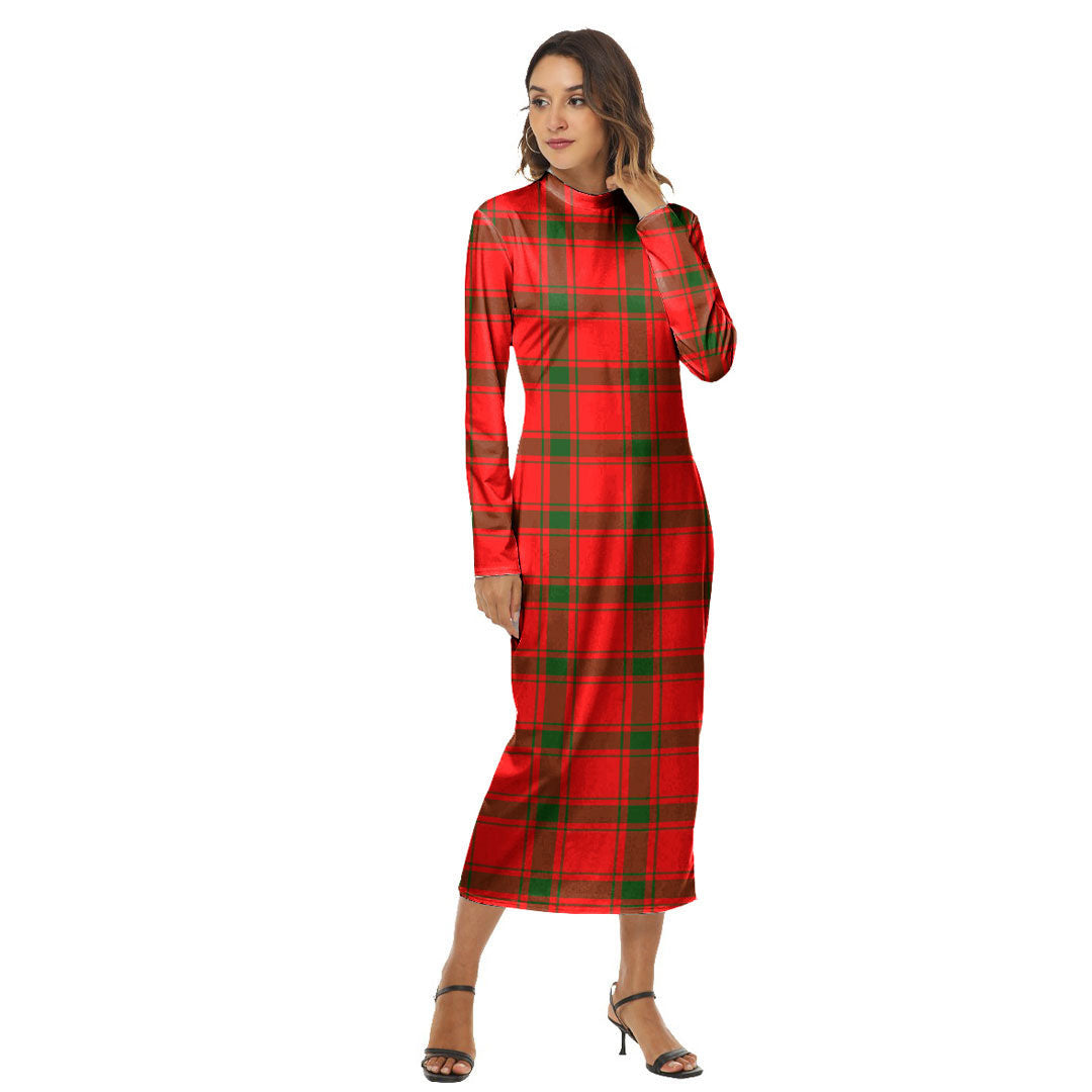 MacDonald of Sleat Tartan Plaid Women's Hip Dress