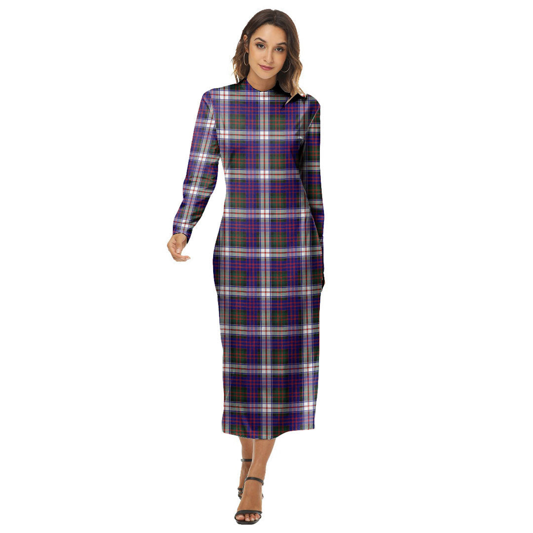 MacDonald Dress Modern Tartan Plaid Women's Hip Dress