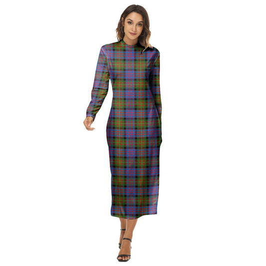 Carnegie Ancient Tartan Plaid Women's Hip Dress