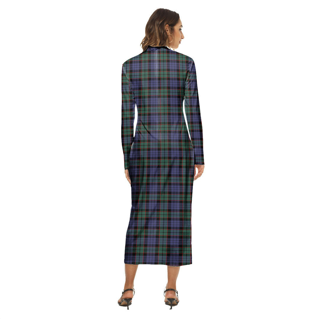 Fletcher Modern Tartan Crest Women's Hip Dress