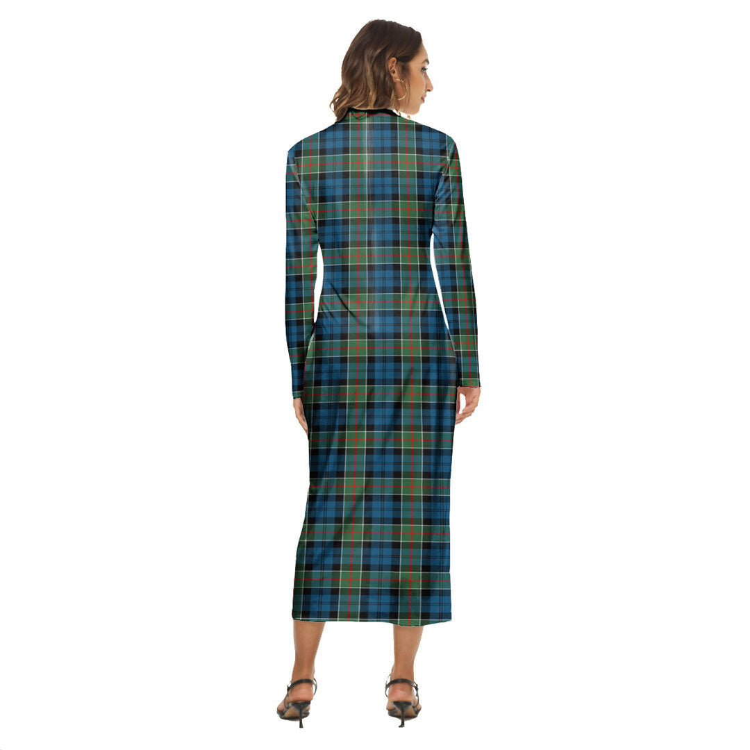 Colquhoun Ancient Tartan Crest Women's Hip Dress