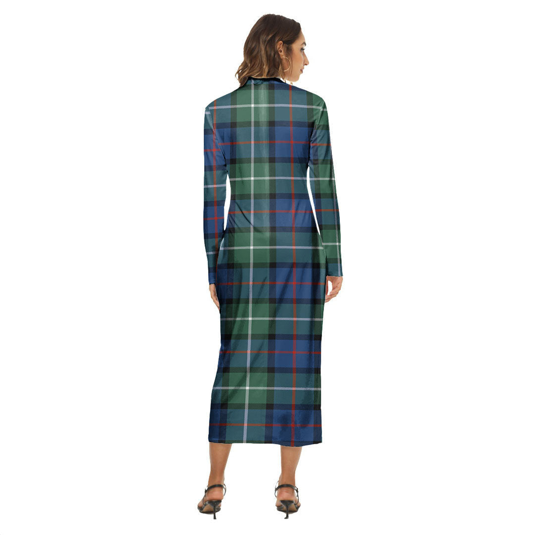 Davidson of Tulloch Tartan Crest Women's Hip Dress