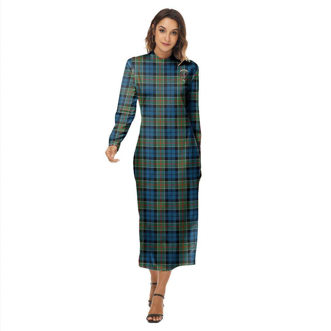 Colquhoun Ancient Tartan Crest Women's Hip Dress