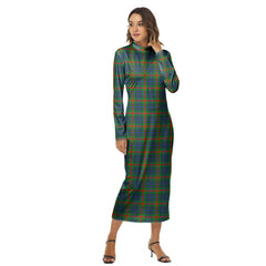 Aiton Tartan Plaid Women's Hip Dress