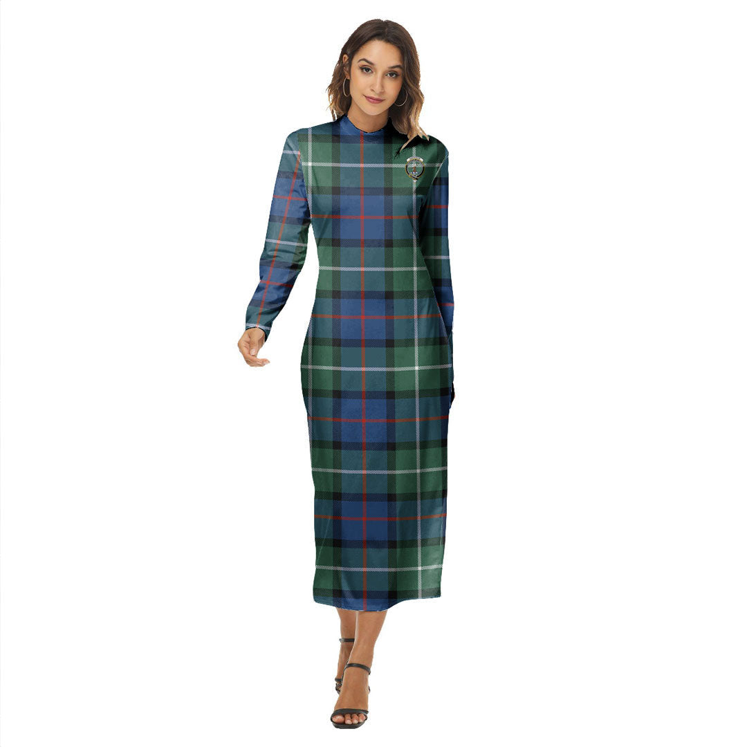 Davidson of Tulloch Tartan Crest Women's Hip Dress