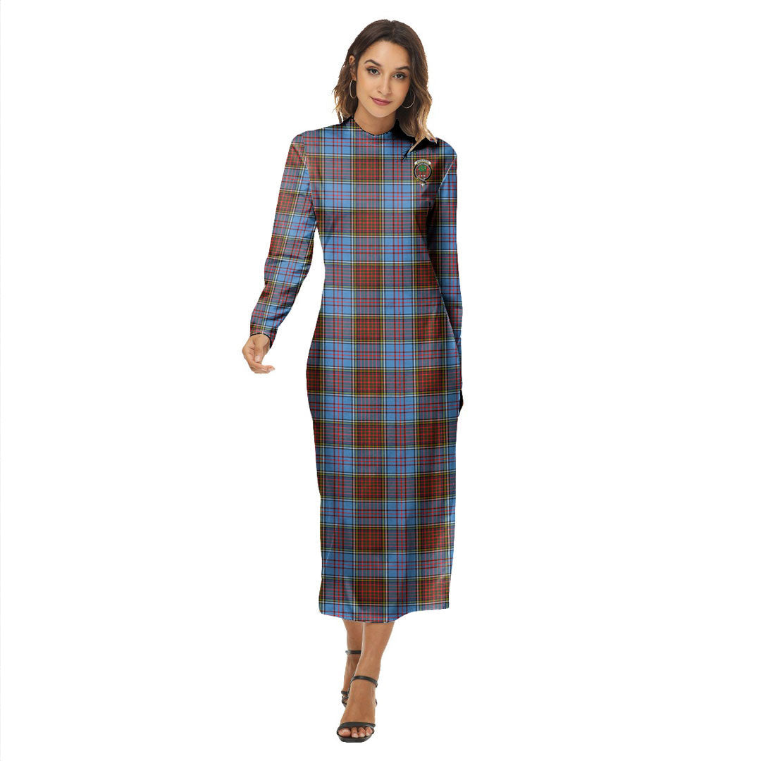 Anderson Modern Tartan Crest Women's Hip Dress