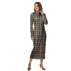 Fergusson Weathered Tartan Plaid Women's Hip Dress