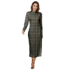 Farquharson Weathered Tartan Plaid Women's Hip Dress