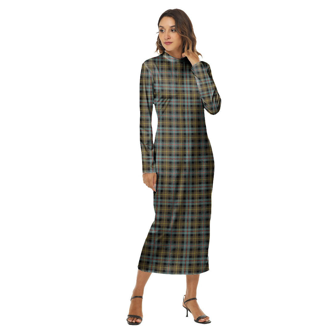 Farquharson Weathered Tartan Plaid Women's Hip Dress