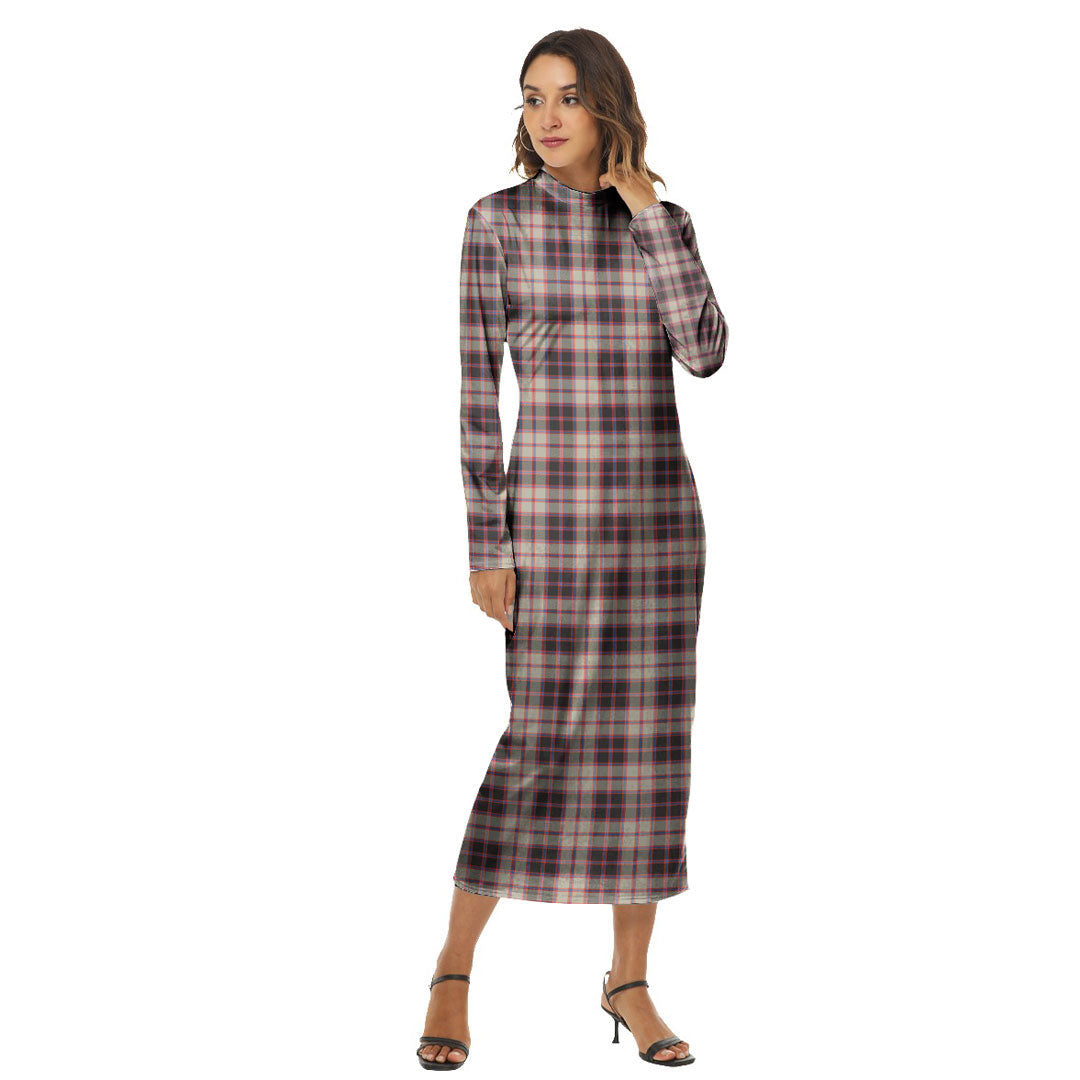 MacPherson Hunting Ancient Tartan Plaid Women's Hip Dress