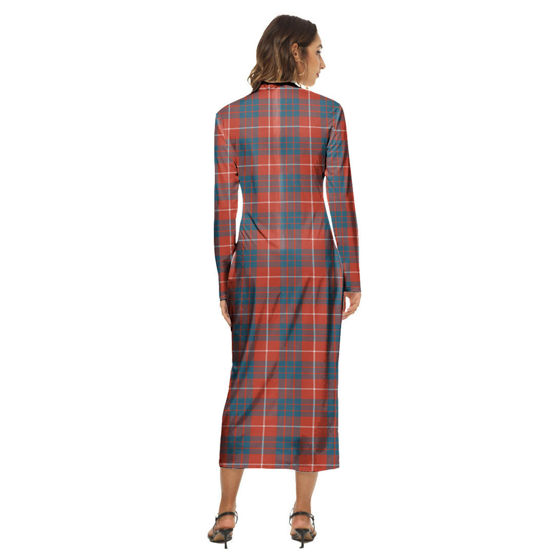 Hamilton Ancient Tartan Plaid Women's Hip Dress