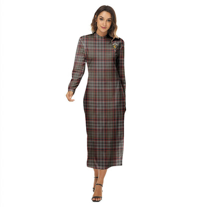 Nicolson Hunting Weathered Tartan Crest Women's Hip Dress