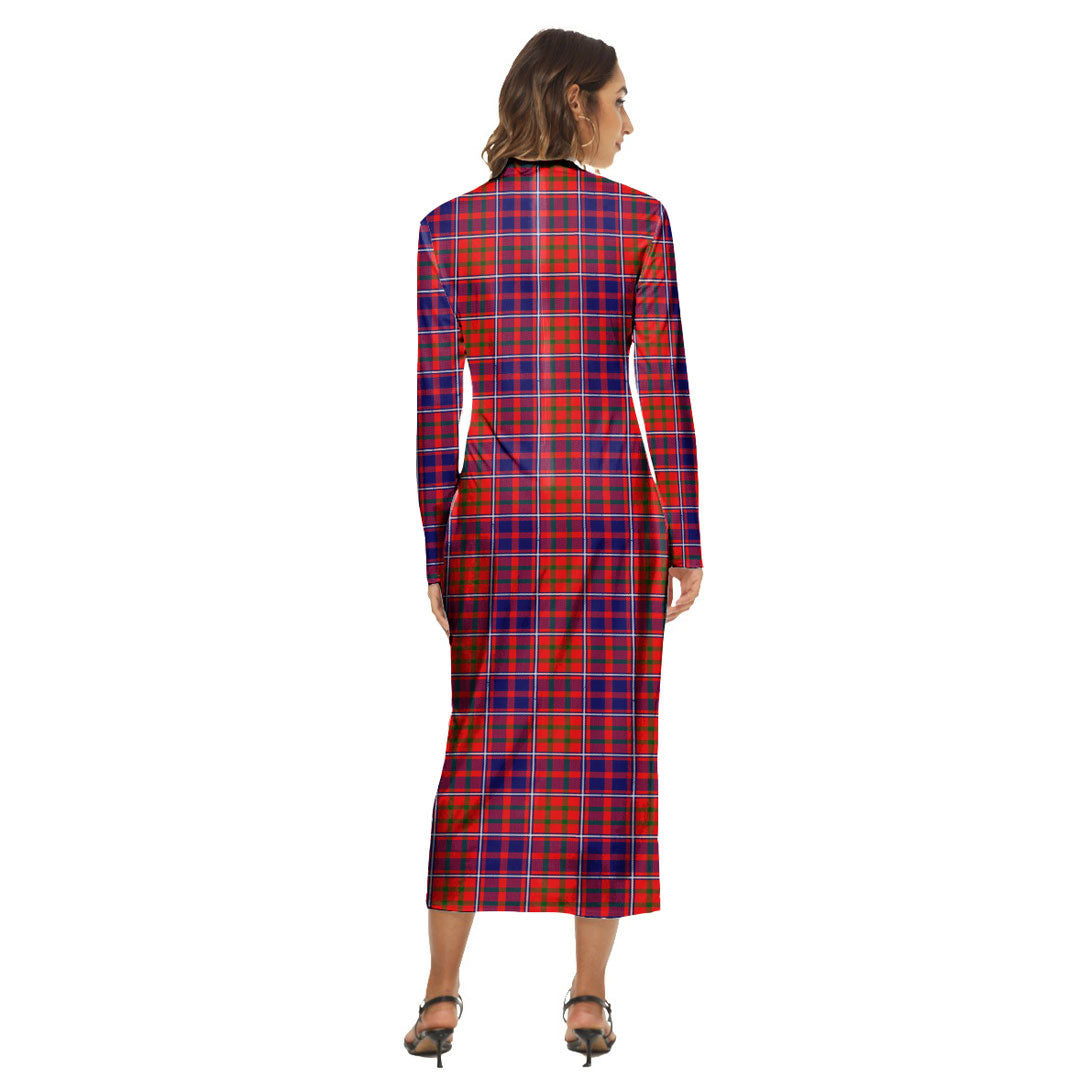 Cameron of Lochiel Modern Tartan Plaid Women's Hip Dress