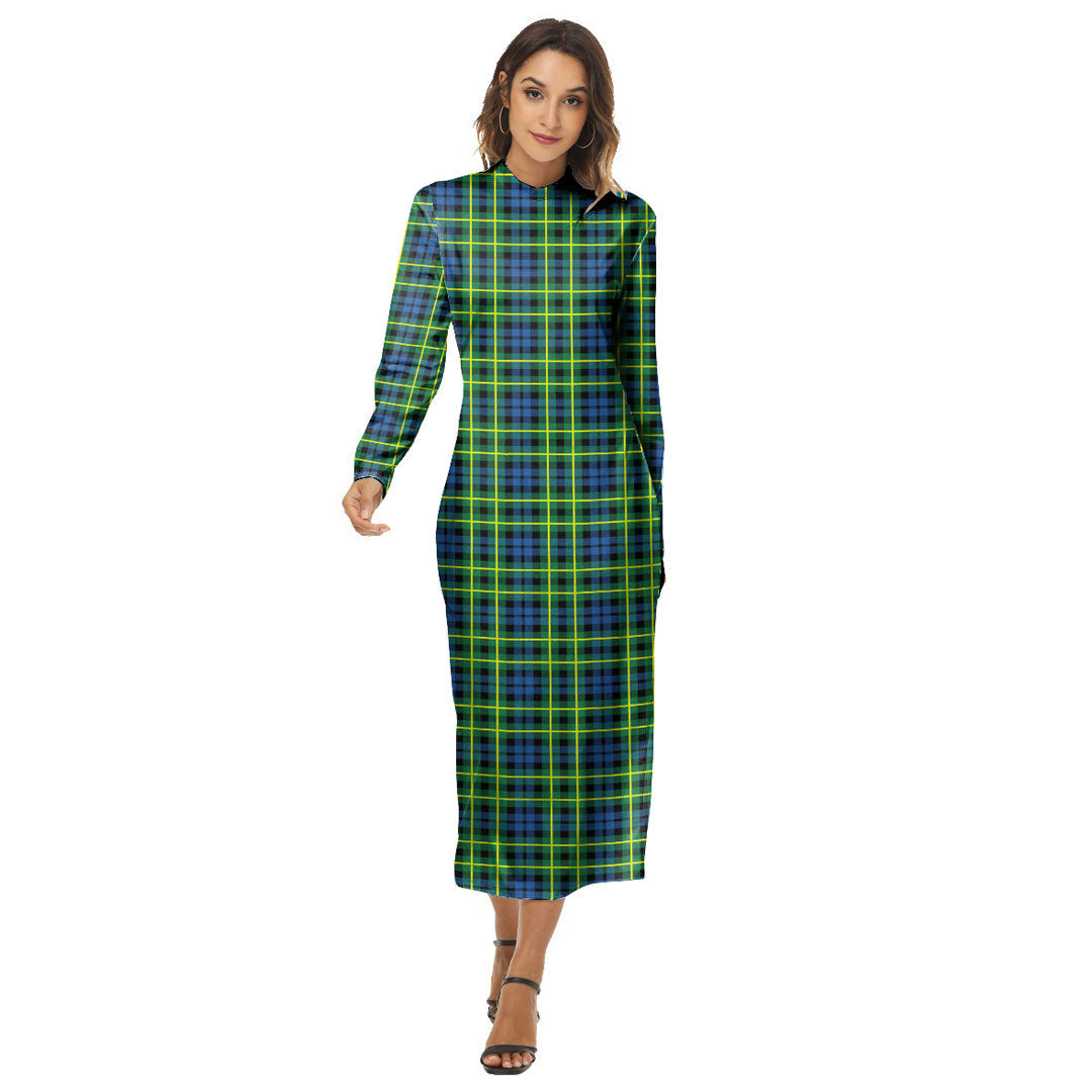 Campbell of Breadalbane Ancient Tartan Plaid Women's Hip Dress