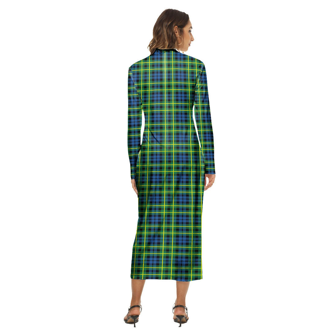 Campbell of Breadalbane Ancient Tartan Plaid Women's Hip Dress