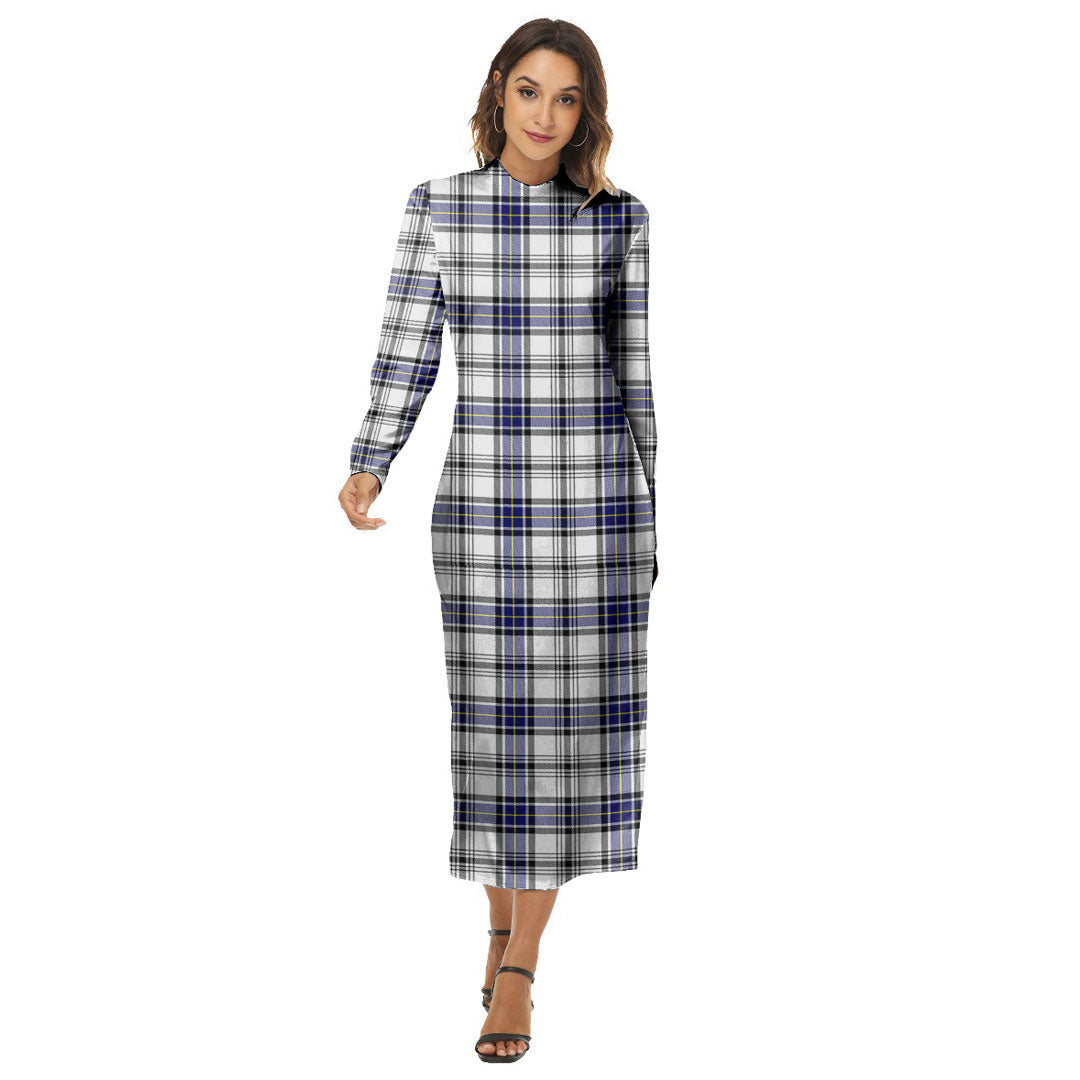 Hannay Modern Tartan Plaid Women's Hip Dress