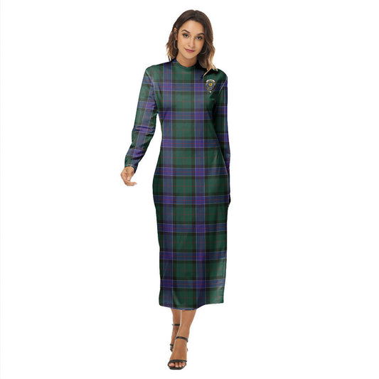 Sinclair Hunting Modern Tartan Crest Women's Hip Dress