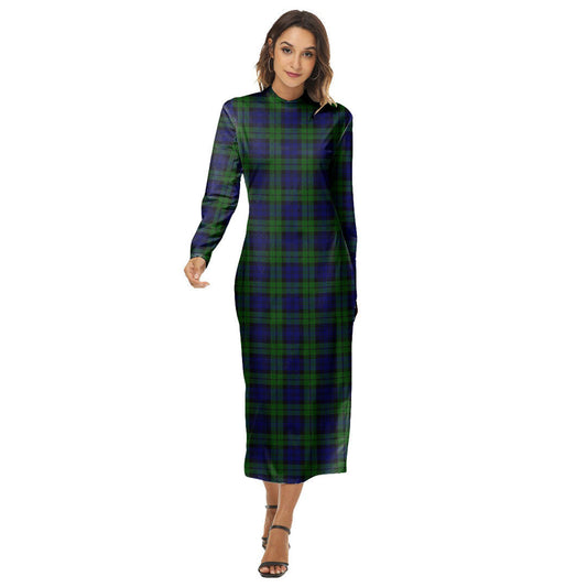 Campbell Modern Tartan Plaid Women's Hip Dress