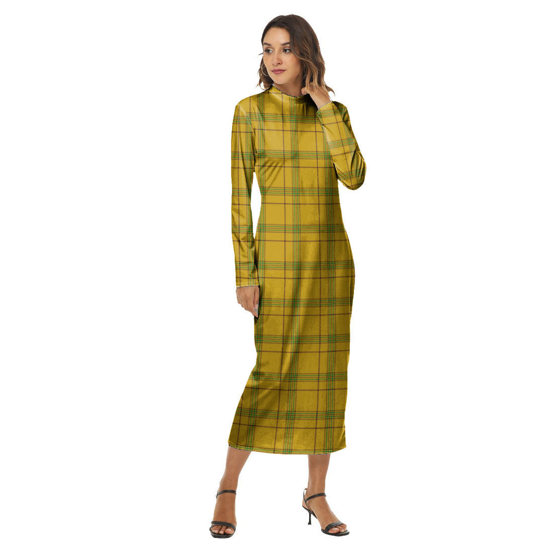 Houston Tartan Plaid Women's Hip Dress