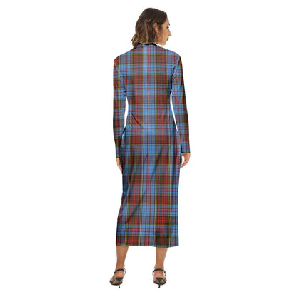 Anderson Modern Tartan Crest Women's Hip Dress