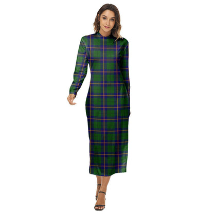 Carmichael Modern Tartan Plaid Women's Hip Dress