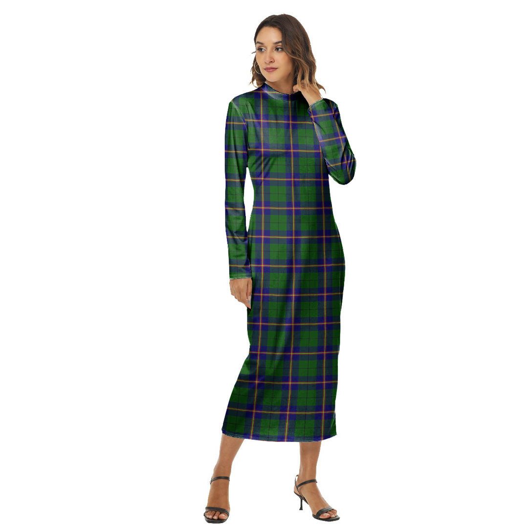 Carmichael Modern Tartan Plaid Women's Hip Dress