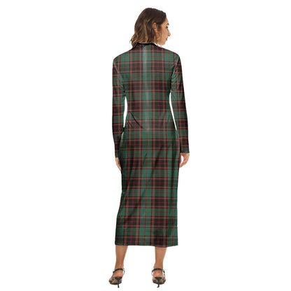 Buchan Ancient Tartan Plaid Women's Hip Dress