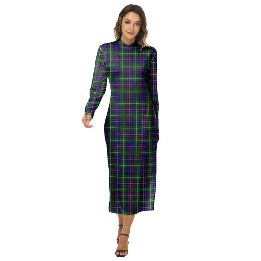 Inglis Modern Tartan Plaid Women's Hip Dress