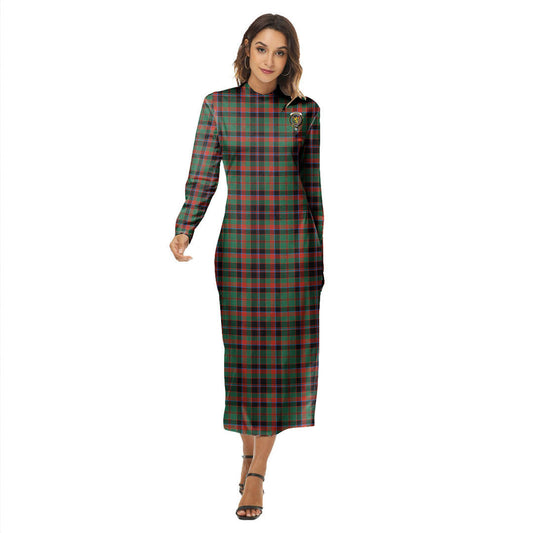 Cumming Hunting Ancient Tartan Crest Women's Hip Dress