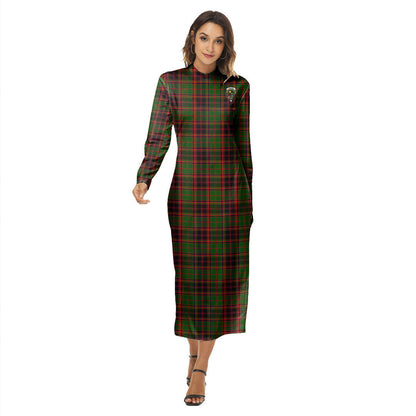 Buchan Modern Tartan Crest Women's Hip Dress