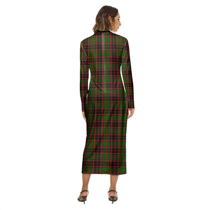 Buchan Modern Tartan Crest Women's Hip Dress