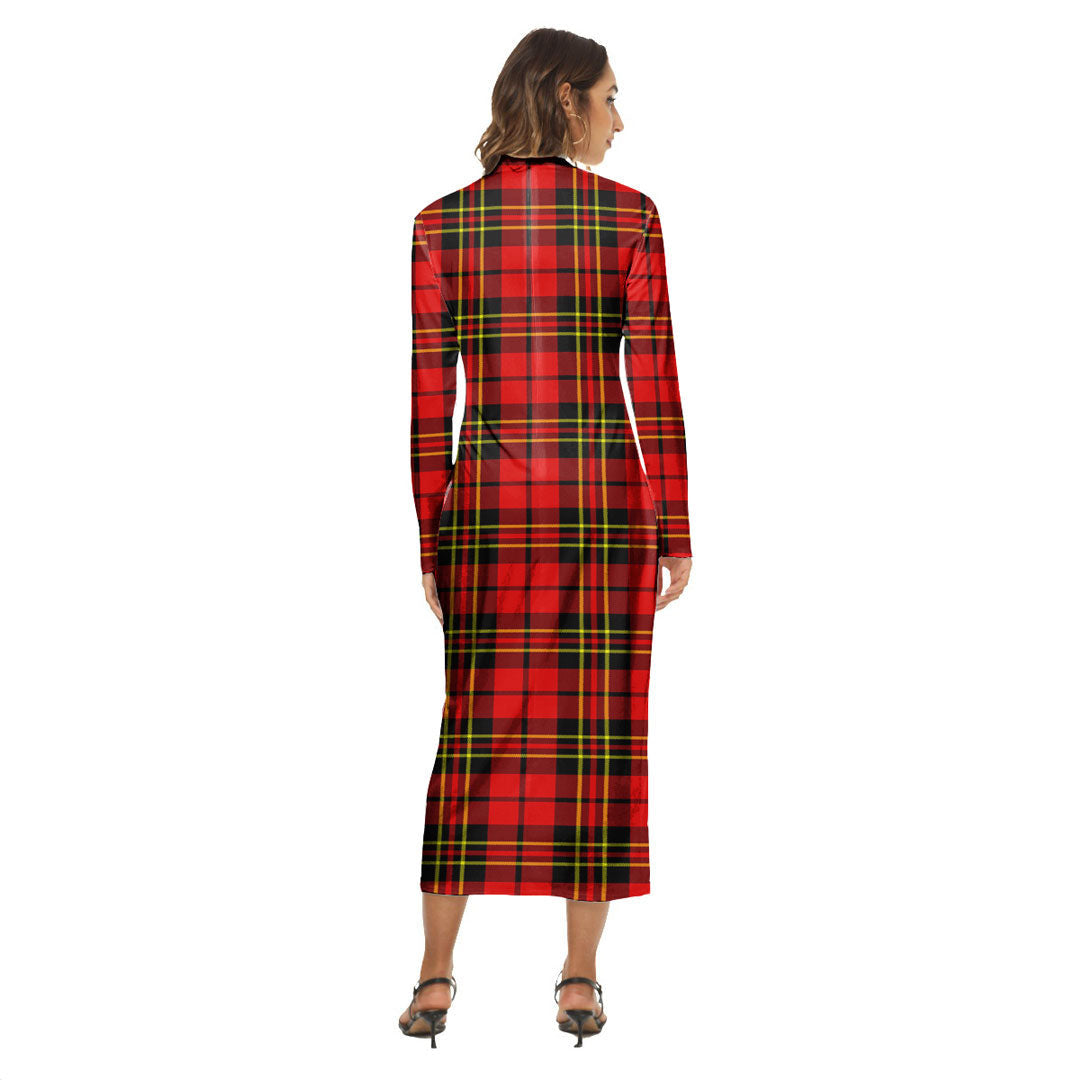 Brodie Modern Tartan Crest Women's Hip Dress