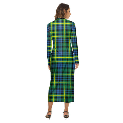 Campbell of Breadalbane Ancient Tartan Crest Women's Hip Dress