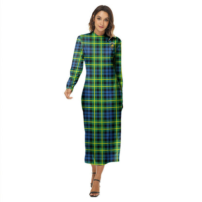 Campbell of Breadalbane Ancient Tartan Crest Women's Hip Dress