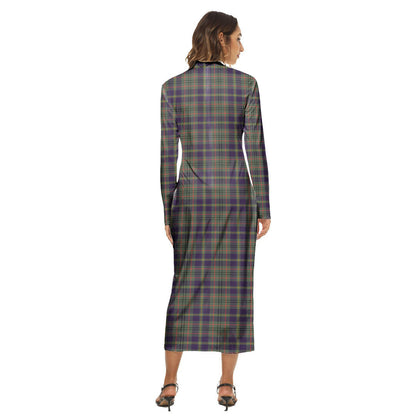 Taylor Weathered Tartan Plaid Women's Hip Dress