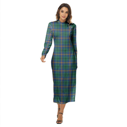 Carmichael Ancient Tartan Crest Women's Hip Dress