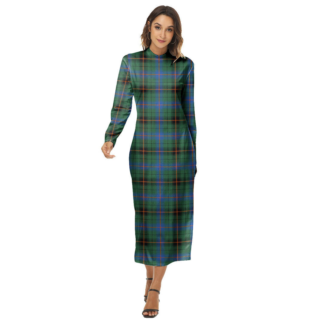 Davidson Ancient Tartan Plaid Women's Hip Dress