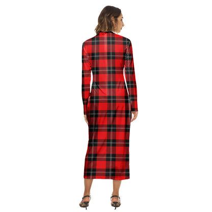 Ramsay Modern Tartan Plaid Women's Hip Dress