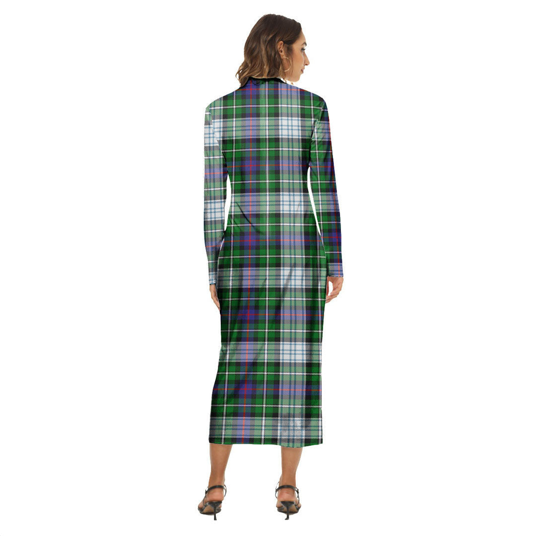 MacKenzie Dress Modern Tartan Crest Women's Hip Dress