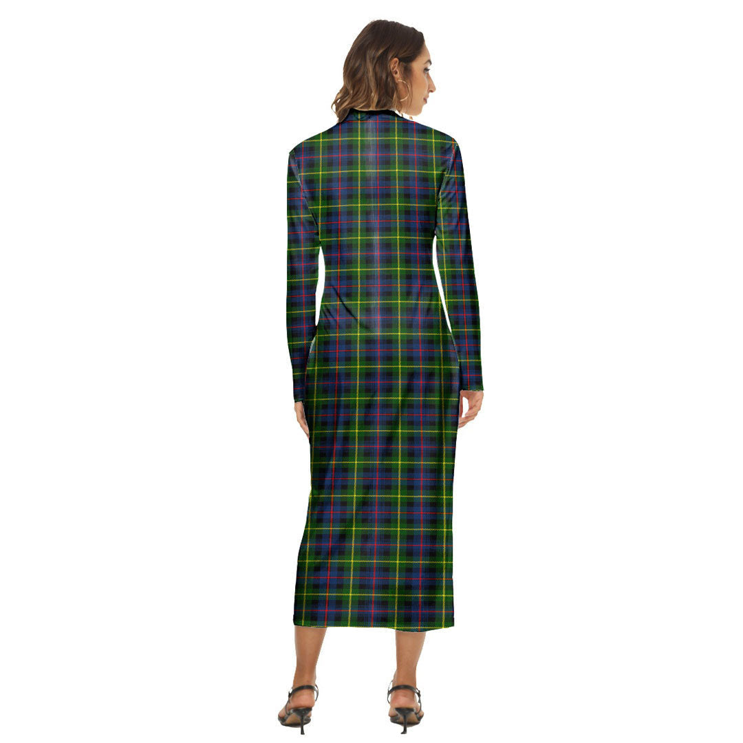 Farquharson Modern Tartan Plaid Women's Hip Dress