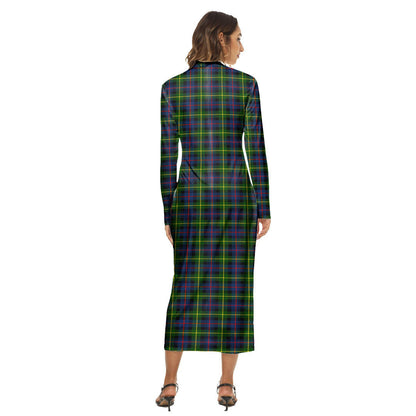 Farquharson Modern Tartan Plaid Women's Hip Dress