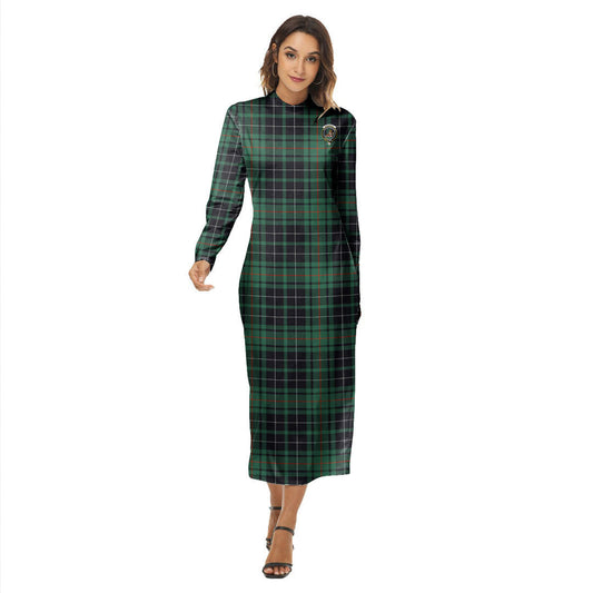 MacAulay Hunting Ancient Tartan Crest Women's Hip Dress