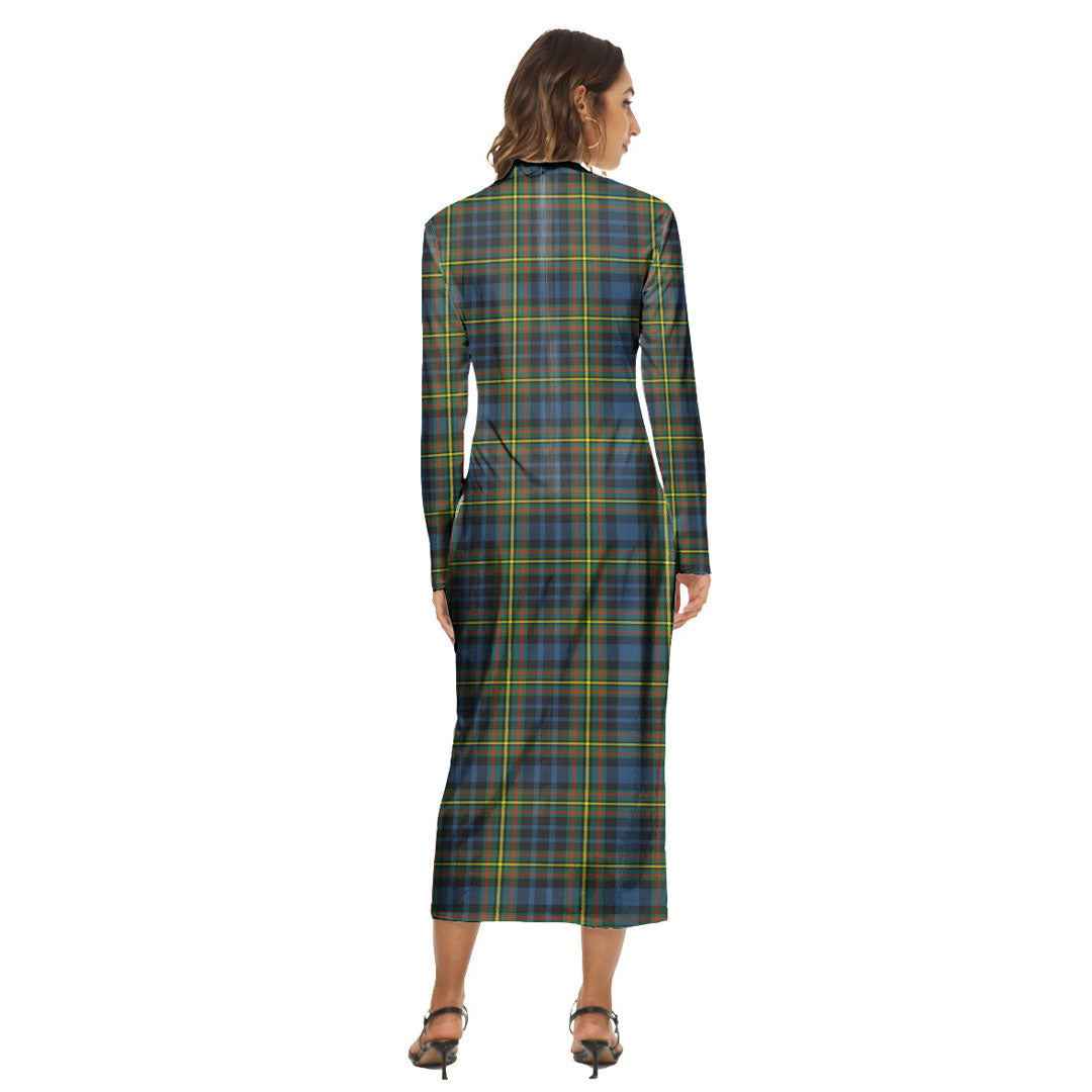 MacLellan Ancient Tartan Plaid Women's Hip Dress