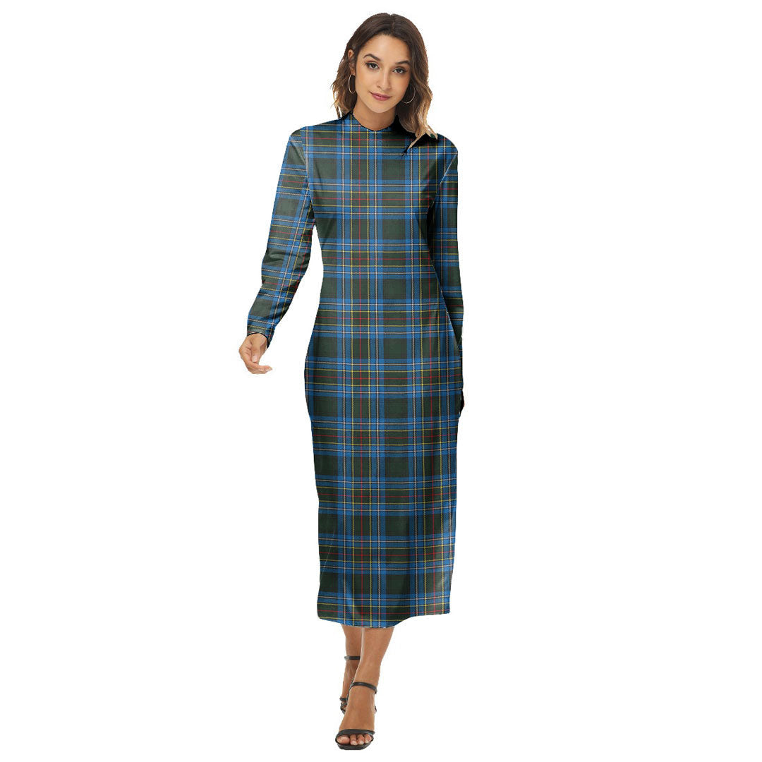 Cockburn Modern Tartan Plaid Women's Hip Dress