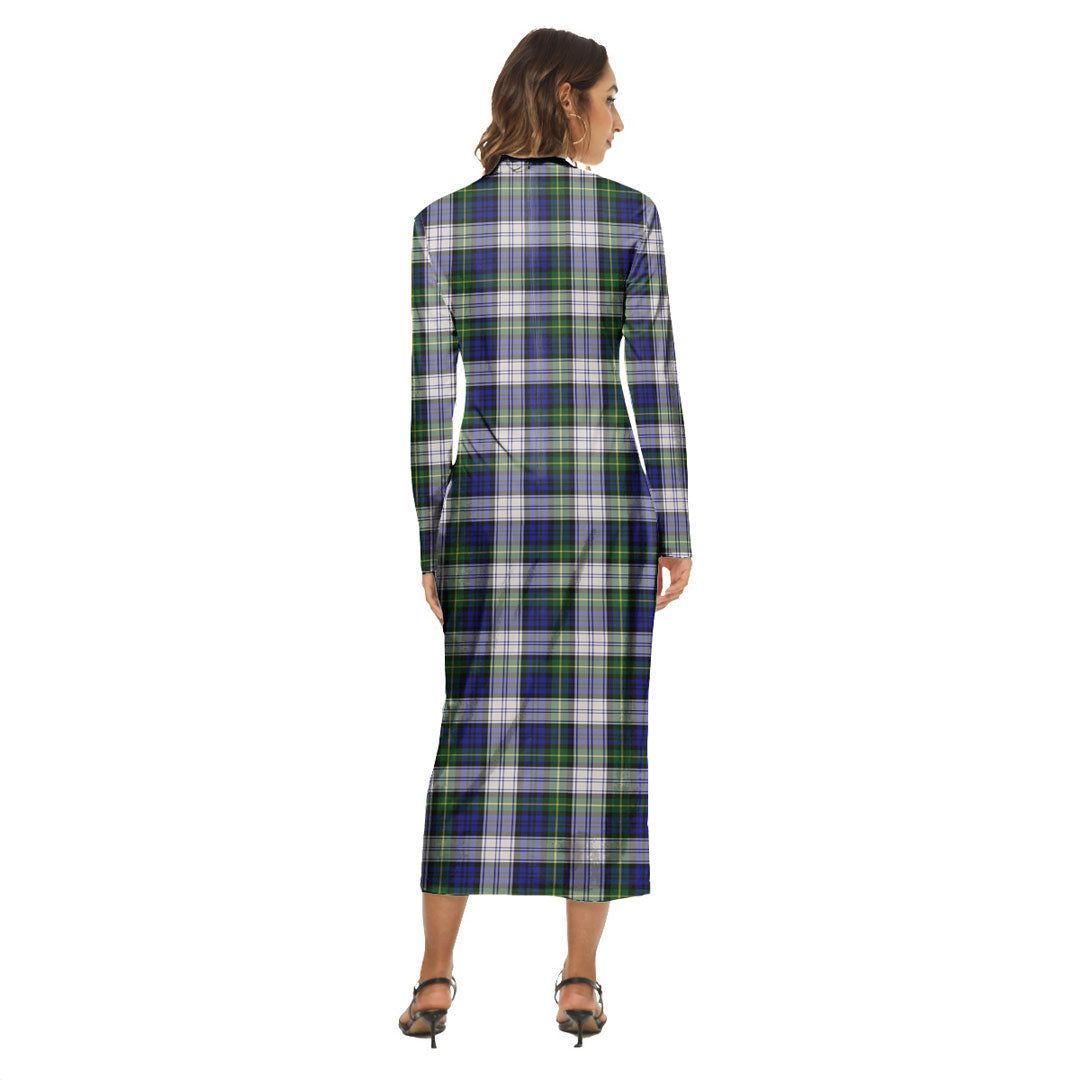 Gordon Dress Modern Tartan Crest Women's Hip Dress